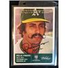 Image 1 : ROLLIE FINGERS AUTOGRAPHED CARD