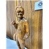 Image 2 : 1947 Wood Carving, 7.5" T