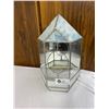 Image 1 : 17"T x 10" W, Leaded Glass Hanging Display