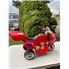 Image 1 : Like New, 3.5 Years Old Only Used Few Times, Electric Kids Motorcycle, 34"x22"x14", Needs New DC 6 V