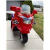 Image 2 : Like New, 3.5 Years Old Only Used Few Times, Electric Kids Motorcycle, 34"x22"x14", Needs New DC 6 V