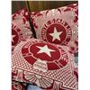 Image 2 : Nice Lot Of 4 White Star Line Cushion Pillows, Remake Of Titanic