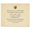 Image 2 : Calvin Coolidge Invitation to Dinner at the White House