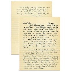 Dwight Eisenhower WWII ALS Letter Signed re Getting Fat