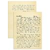 Image 1 : Dwight Eisenhower WWII ALS Letter Signed re Getting Fat