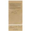 Image 1 : Gerald Ford Signed Souvenir Pardon of Richard Nixon
