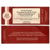 Image 1 : Ticket to the State Funeral for President Gerald R Ford
