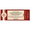 Image 2 : Ticket to the State Funeral for President Gerald R Ford
