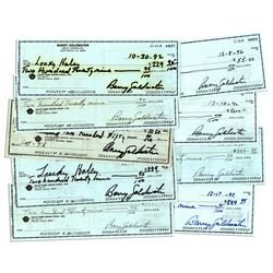 10 Checks Signed by Conservative Icon Barry Goldwater