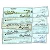 Image 1 : 10 Checks Signed by Conservative Icon Barry Goldwater