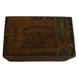 Cigar Box From the Election of 1880 Winfield Hancock