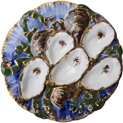 White House Oyster Plate in Rutherford B. Hayes Style