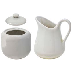 Sugar & Creamer Set Owned by the Kennedy Family