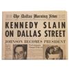 Image 2 : JOHN F. KENNEDY SLAIN ON DALLAS STREET NEWSPAPER