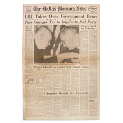 24 November 1963 Edition of the ''Dallas Morning News''