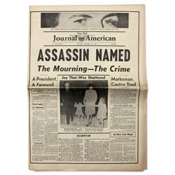 JFK Assassination Newspaper New York Journal American