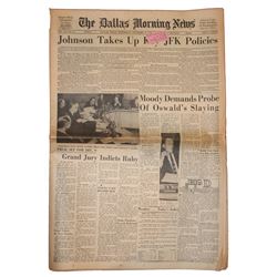 27 November 1963 Edition of ''The Dallas Morning News''