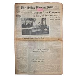 28 November 1963 Edition of ''The Dallas Morning News''