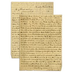 Lincoln Assassination Catholic Plot Letter by Policeman