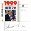 Image 1 : Richard Nixon First Edition of His Book 1999 Signed