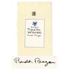 Image 1 : Ronald Reagan Signed Presidential Bookplate