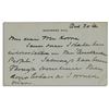 Image 2 : First Lady Edith Roosevelt Autograph Letter Signed