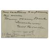 Image 3 : Edith Roosevelt Autograph Note Signed to Scribner's