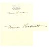 Image 1 : Eleanor Roosevelt Autograph Signed Letterhead