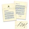 Image 1 : Franklin D. Roosevelt Letter Signed re Warm Springs
