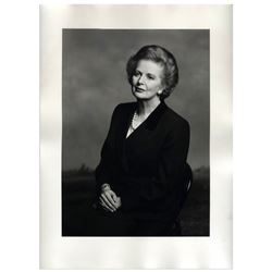 12'' x 16'' Terence Donovan 1995 Margaret Thatcher Photo