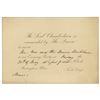 Image 1 : Royal Invitation to Queen Victoria's Buckingham Palace