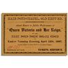 Image 1 : Queen Victoria Diamond Jubilee Music Performance Ticket