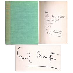 Cecil Beaton Signed First American Edition of His Book