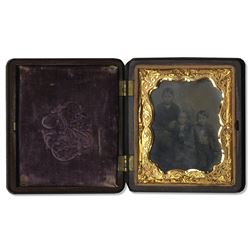 Rare 1857 Daguerreotype Children