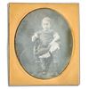 Image 1 : Sixth-Plate Daguerreotype Circa 1850's Girl