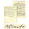 Image 1 : Alberto Giacometti Autograph Letter Signed