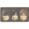 Image 2 : 19th Century Photo Lot 6 Studio Portraits of Men, Women, and a Little Girl