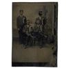 Image 1 : Postwar Tintype Four Union Soldiers Maryland