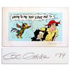 Image 1 : Abner & Bird Al Capp Signed Limited Edition Poster