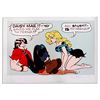 Image 2 : Giant ''Li'l Abner'' Litho Featuring Abner & Daisy Mae