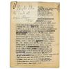 Image 2 : Al Capp Hand Typed Criticism of Television w Hand Notes