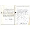 Image 1 : Two Al Capp Letters Signed to an Aspiring Artist Fan