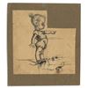 Image 1 : From Al Capp Estate, A Vintage Hand Pencil Sketch