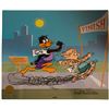 Image 2 : Chuck Jones Signed Daffy Duck & Porky Pig Cel
