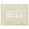 Image 1 : William Cullen Bryant's Signature Signed Page