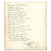 Image 1 : Noel Coward Handwritten & Signed Poem from Helen Hayes