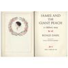 Image 1 : Roald Dahl James and the Giant Peach 1st Edition