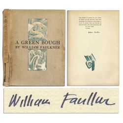 William Faulkner A Green Bough Signed Limited Book