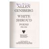 Image 2 : Beat Poet Allen Ginsberg Signed Book of Poetry