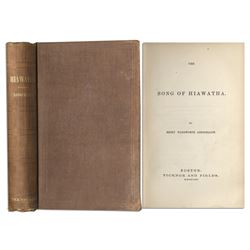 Henry Wadsworth Longfellow Song of Hiawatha 1855 Book